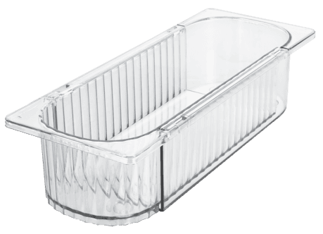 Skuffeinnsats justerbar, gjennomsiktig