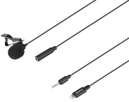 Boya Lavalier BY-M2, Lightning mikrofon til mobil