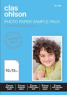 Clas Ohlson fotopapirpakke