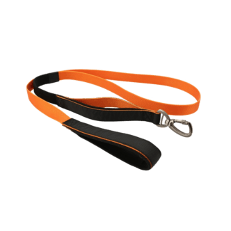 Dogman Emmi aktivitetshundebånd med karabinkrok, oransje