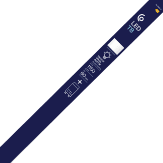 LED lysrør T8 G13 9 W 60 cm nøytralhvitt