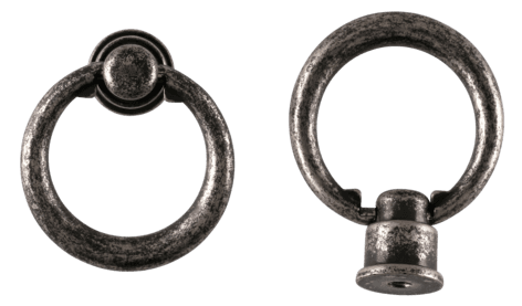 Håndtak og knotter, antikk jern
