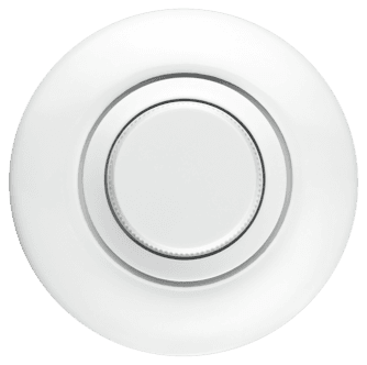 Hager serie 1930 LED-dimmer med ramme, plast