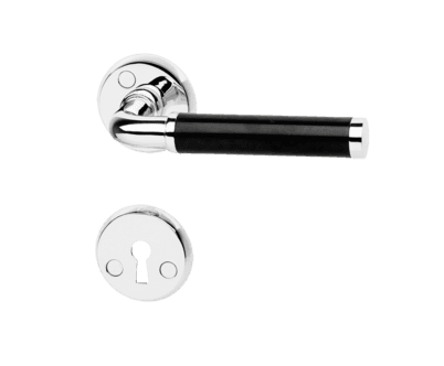 Habo A383 dørhåndtak med nøkkelskilt, innerdør