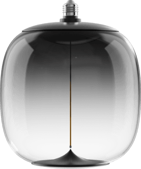 Smokey dekorpære E27, magnetisk filament, 25 cm