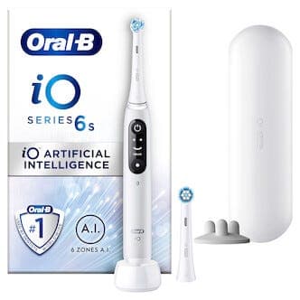 Oral-B iO 6 elektrisk tannbørste, 5 innstillinger
