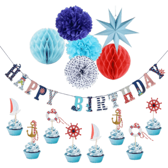 Festdekorasjoner med havtema