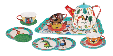 Barneservise i blikk med 15 deler, fra 3 år