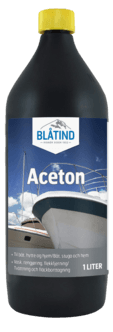 Blåtind aceton rengjøringsmiddel, 1 liter