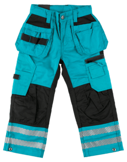 Arbeidsbukser barn, petrol