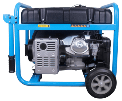 Cocraft HG5500S bensindrevet strømaggregat, elstart og trekkstart