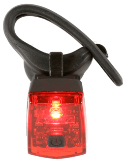 Asaklitt Sykkellykt med bremselys, LED