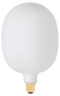Dekorpære E27 dimbar LED Oval Globe Opal XL