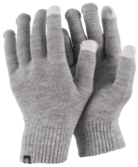 Vanter for touch, grå