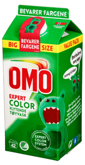 OMO Expert Color flytende vaskemiddel, 1,5 liter