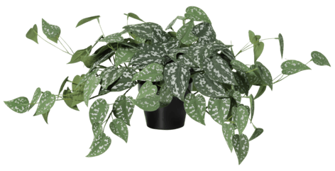 Kunstig plante i potte sølvranke, 32 cm