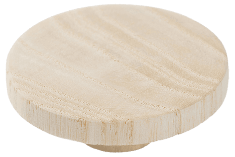 PrettyPegs møbelknott Lilian 65 mm Raw, 1-pakning