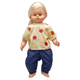 Skrållan snakkende dukke 45 cm, fra 3 år