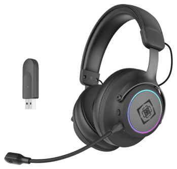 Deltaco Gaming DH440 trådløst headset med RGB
