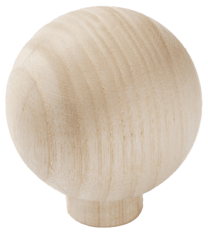PrettyPegs møbelknott Bill 40 mm Raw, 1-pakning