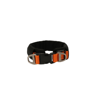 Dogman Emmi polstret hundehalsbånd, oransje, XS–XXL