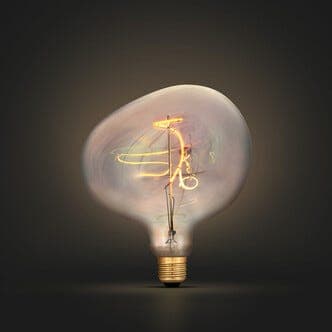 Dekorpære LED filament Rainbow E27 15 cm