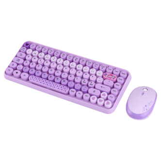 Exibel trådløst tastatur og mus, sett for barn