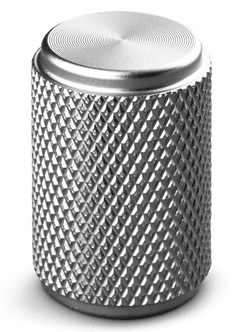 Knott Rimini rustfri finish, 2-pakning