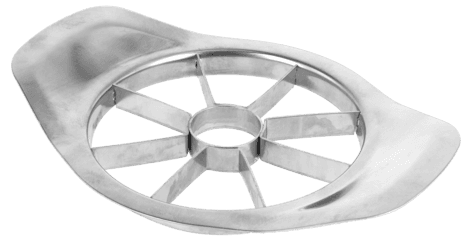 Epledeler i metall, 8 båter, rustfritt stål