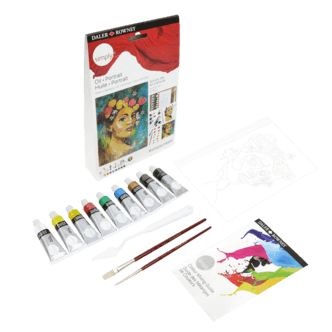 Daler-Rowney Simply Oil Paint Set komplett oljemalingssett