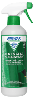 Nikwax Tent & Gear Solar Wash vaskemiddel UV-beskyttelse, 500 ml