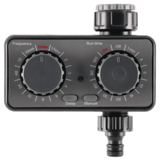 Batteridrevet vanningstimer, 1-veis