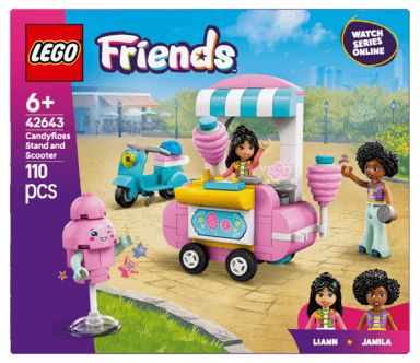 LEGO Friends sukkerspinnkiosk og skuter 42643, fra 6 år