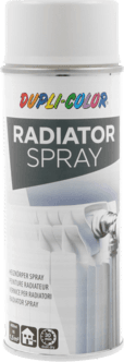 Dupli-Color radiatormaling på sprayboks hvit, 400 ml