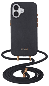 Anmiki mobildeksel med skulderreim til iPhone 16