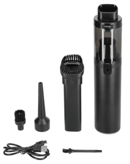 Liten håndstøvsuger, oppladbar