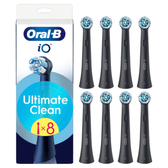 Oral-B iO Ultimate Clean børstehode, svart