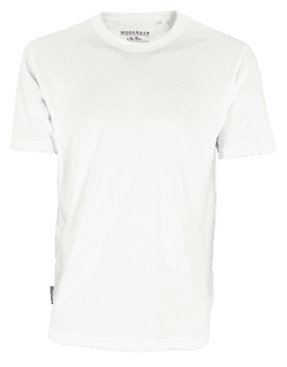 T-skjorte herre, hvit