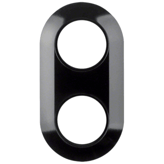 Hager 1930 dekkramme for lysbryter og stikkontakt, 1-pakning