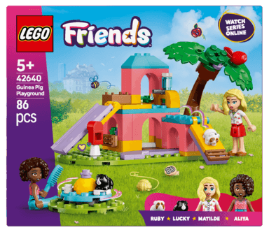 LEGO Friends marsvinenes lekeplass 42640, fra 5 år