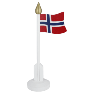 Bordflagg norsk 24,5 cm