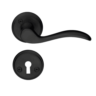 Beslagsboden B276 dørhåndtak med nøkkelskilt, innerdør