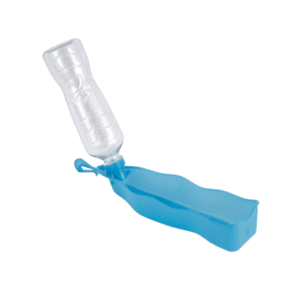 Dogman Mille blå vannflaske for hund, 500 ml