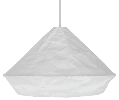 Elin hengende taklampe papir, hvit, 40 cm, Northlight