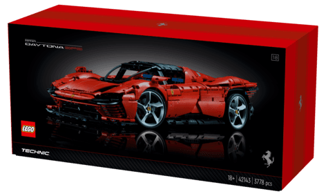 LEGO Technic Ferrari Daytona SP3 racerbil 42143, fra 18 år