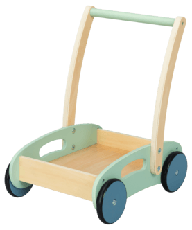 Gåvogn i tre, fra 12 måneder