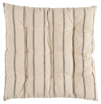 Stolpute i imitert linstruktur 38 x 38 cm