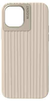 Nudient Bold Case mobildeksel til iPhone 12/12 Pro, beige