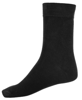 Sokker, svarte, 3-pakning