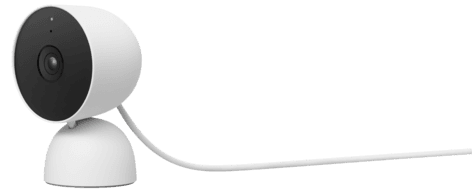 Google Nest Cam overvåkningskamera innendørs